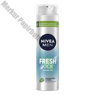 Borotvazselé NIVEA MEN fresh kick 200 ml