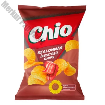 Burgonyachips CHIO Bacon szalonnás 60 g