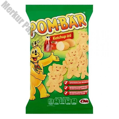 Burgonyachips CHIO POM BÄR ketchup 50 g