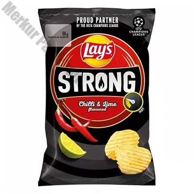 Burgonyachips LAY`S Strong chillis-limeos 55 g