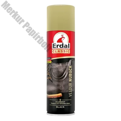Cipőápoló spray ERDAL fekete 250ml