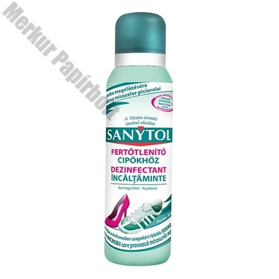 Cipőfertőtlenítő és szagsemlegesítő SANYTOL spray 150ml