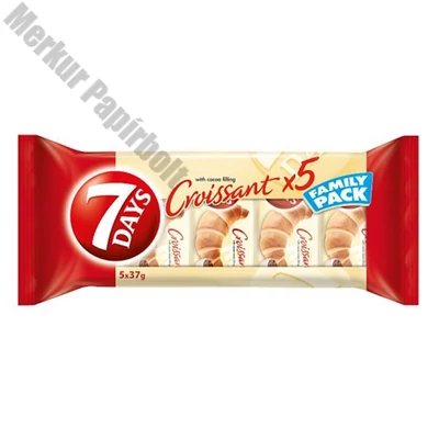 Croissant 7DAYS FamilyPack kakaós töltelékkel 185 g