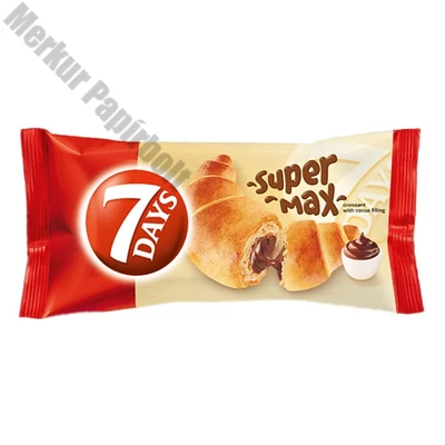 Croissant 7DAYS Super Max kakaós töltelékkel 110 g