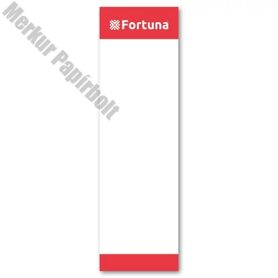 Cserecímke iratrendezőhöz FORTUNA 75 mm 25 darabos