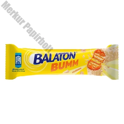 Csokoládé BALATON Bumm fehércsokoládés 42 g