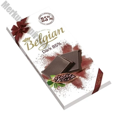 Csokoládé BELGIAN 85% étcsokoládé 100 g
