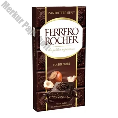 Csokoládé FERRERO Rocher Dark Prémium étcsokoládés 90 g