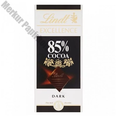 Csokoládé LINDT Excellence 85% Cocoa étcsokoládé 100 g