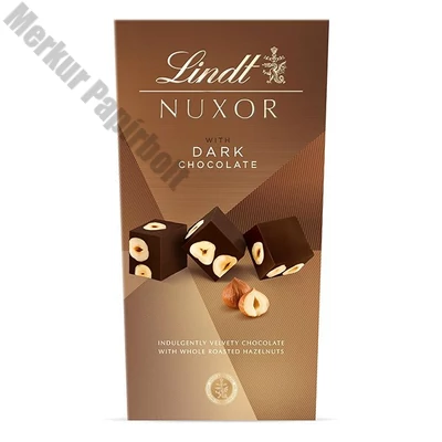 Csokoládé LINDT Nuxor mogyorós étcsokoládé praliné 150 g