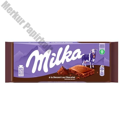 Csokoládé MILKA Csokoládé desszert 100 g