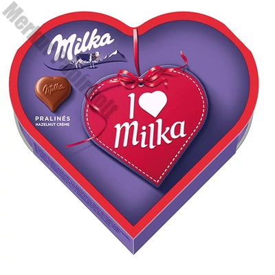 Csokoládé MILKA ILoveMilka mogyorókrémes 44 g
