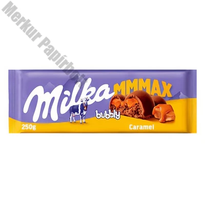Csokoládé MILKA MMMax Luflée Caramel Karamellás 250 g