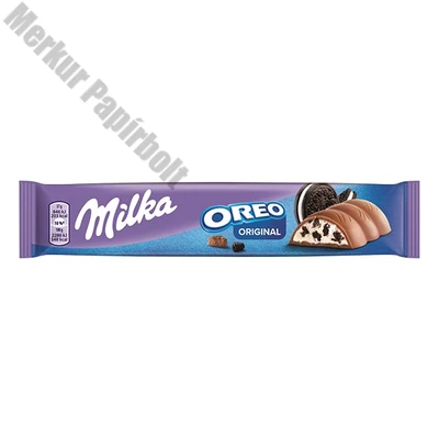 Csokoládé MILKA Oreo szelet 37 g