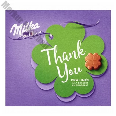 Csokoládé MILKA ThankYou csokoládékrémes 110 g