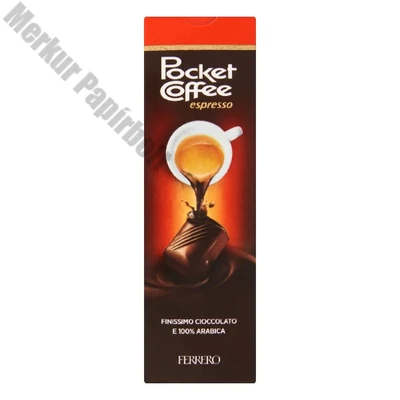 Csokoládé POCKET COFFEE 5 darabos 65,5 g