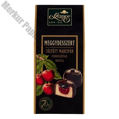 Csokoládé SZAMOS Meggydesszert sátordoboz 125 g