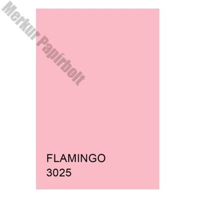 Dekorációs karton KASKAD 70x100 cm 2 oldalas 225 g flamingo 3025