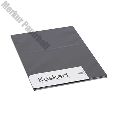 Dekorációs karton KASKAD A/4 2 oldalas 225 g fekete 99 20 íves
