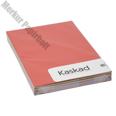 Dekorációs karton KASKAD Lessebo Colours A/4 2 oldalas 225 g élénk vegyes színek 10x10 íves