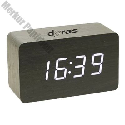 Ébresztőóra DYRAS ALCL-002B fekete