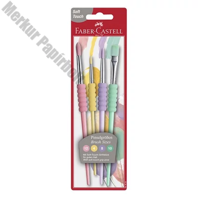 Ecset készlet FABER-CASTELL pasztell ( 4,8,10,12)