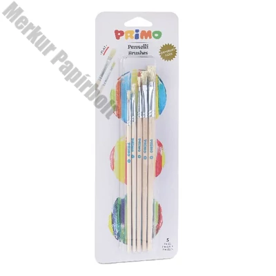 Ecset készlet PRIMO lapos (0,2,4,6,8) 5 darabos