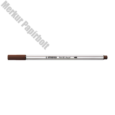 Ecsetfilc STABILO Pen 68 Brush barna