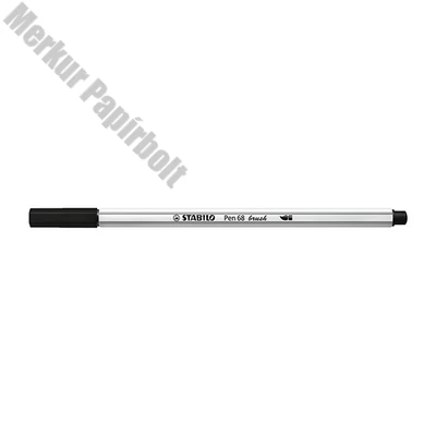 Ecsetfilc STABILO Pen 68 Brush fekete