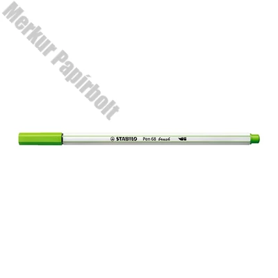 Ecsetfilc STABILO Pen 68 Brush fűzöld