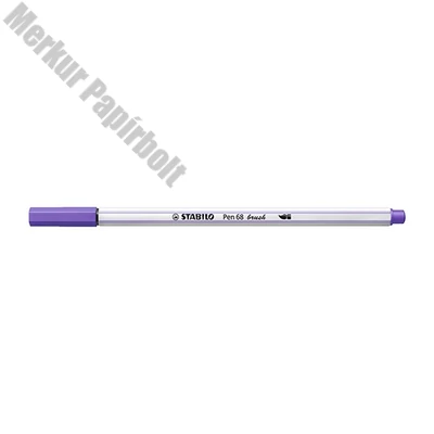 Ecsetfilc STABILO Pen 68 Brush ibolya