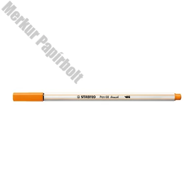 Ecsetfilc STABILO Pen 68 Brush narancs