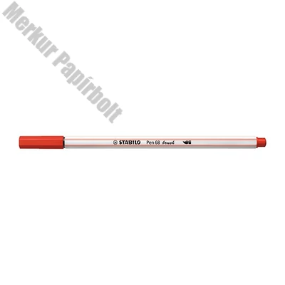 Ecsetfilc STABILO Pen 68 Brush piros