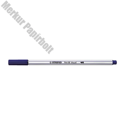 Ecsetfilc STABILO Pen 68 Brush sötétkék