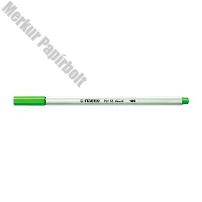 Ecsetfilc STABILO Pen 68 Brush világoszöld