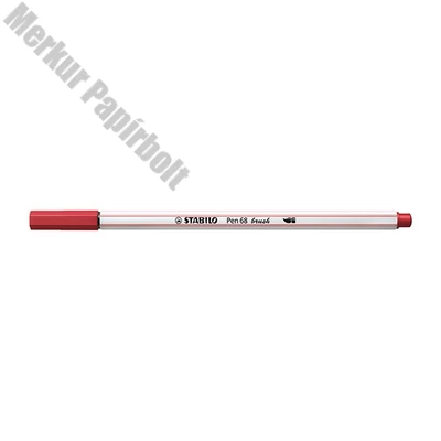 Ecsetfilc STABILO Pen 68 Brush vörös