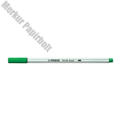 Ecsetfilc STABILO Pen 68 Brush zöld