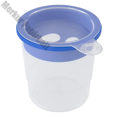 Ecsettál pohár fedéllel ICO Süni 200ml