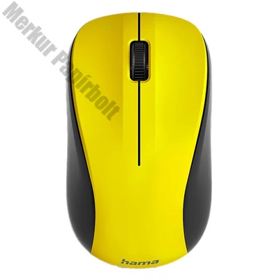 Egér vezeték nélküli HAMA MW-300 V2 sárga