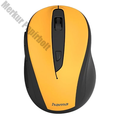 Egér vezeték nélküli HAMA MW-400 V2 sárga