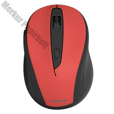 Egér vezeték nélküli HAMA MW-400 V2 sienna piros