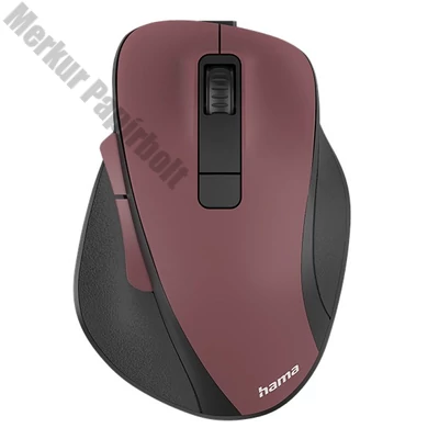 Egér vezeték nélküli HAMA MW-500 V2 bordó