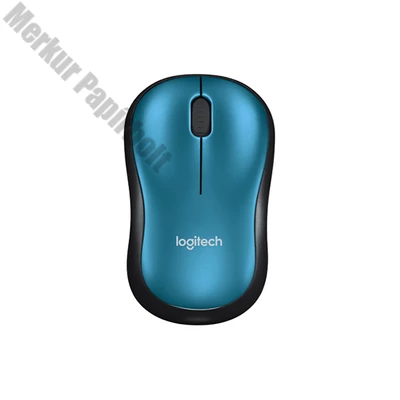 Egér vezeték nélküli LOGITECH M185 2,4 Ghz 1000 DPI kék