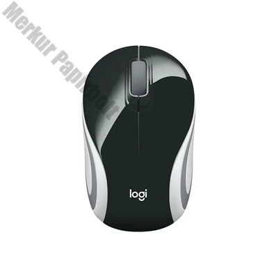Egér vezeték nélküli LOGITECH M187 2,4 Ghz 1000 DPI fekete