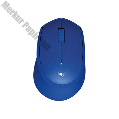 Egér vezeték nélküli LOGITECH M330 Silent 2,4 Ghz 1000 DPI kék