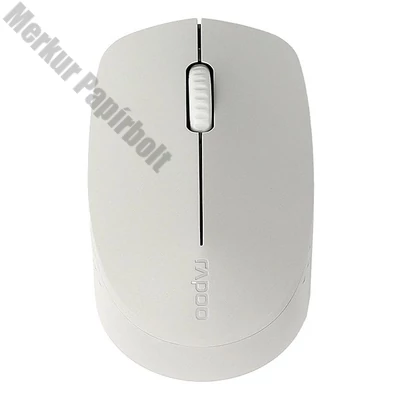 Egér vezeték nélküli RAPOO M100 Silent Bluetooth 2,4 Ghz 1300 DPI szürke