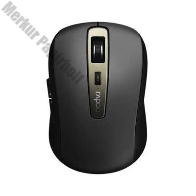 Egér vezeték nélküli RAPOO MT350 bluetooth 2,4 GHz 6 gombos fekete