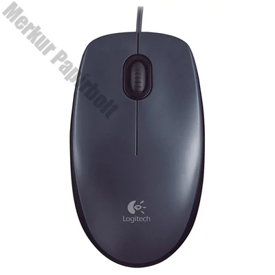 Egér vezetékes LOGITECH M100 USB 1000 DPI fekete