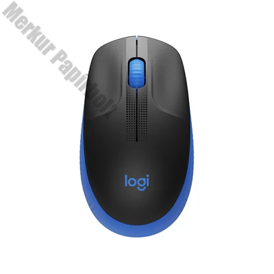 Egér vezeték nélküli LOGITECH M190 2,4 Ghz 1000 DPI kék