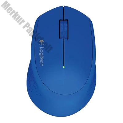 Egér vezeték nélküli LOGITECH M280 2,4 Ghz 1000 DPI kék